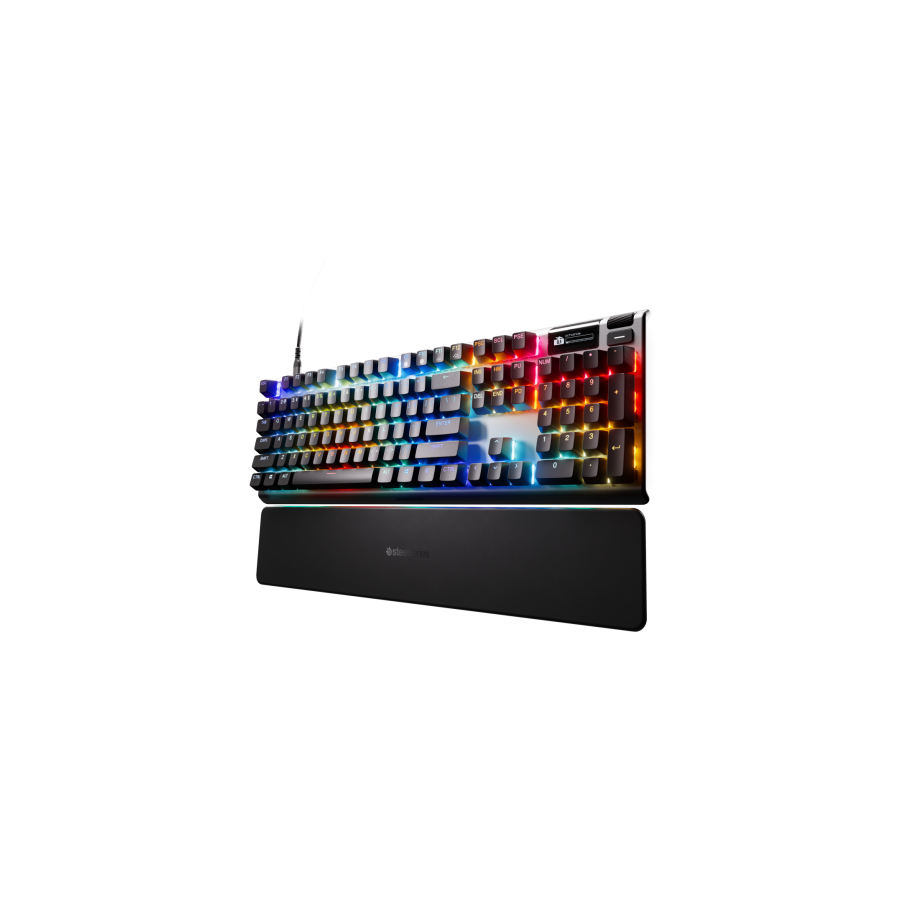 Steelseries APEX PRO GEN 3 teclado Juego USB Ingles de EE. UU. Negro