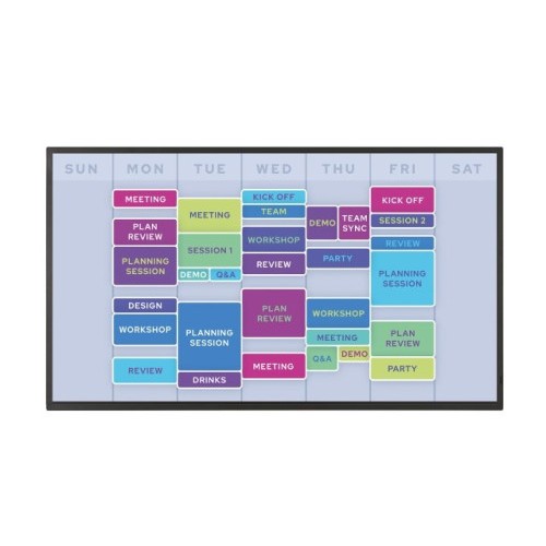 20782-Sharp PN-HY501 Pantalla plana para senalizacion digital 127 cm (50") TFT 500 cd / m2 4K Ultra HD Negro 24/7