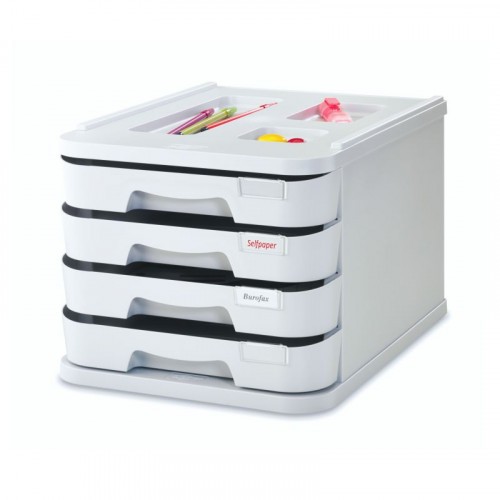 2082-MODULO DE 4 CAJONES POLIESTIRENO GRIS FAIBO 1000M-08