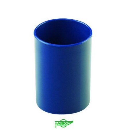2092-CUBILETE DE PLASTICO 78 MM. DIAMETRO X 100 MM. ALTO OPACO AZUL FAIBO 205-07