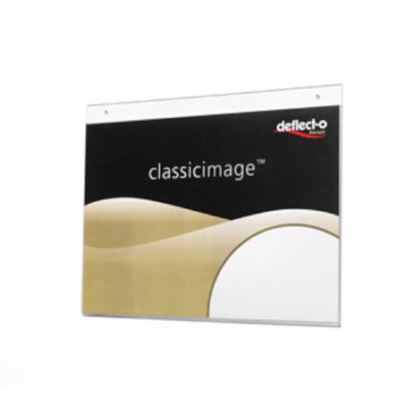 2111-EXPOSITOR DE PARED FORMATO A4 HORIZONTAL DEFLECTO 46901