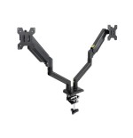 21167-TooQ DB1434TNR-B soporte para monitor 86,4 cm (34") Escritorio Negro