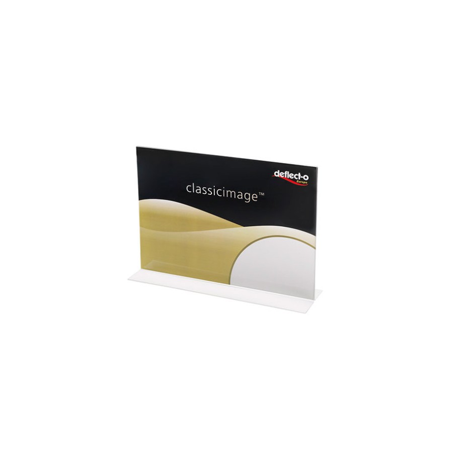 2118-Deflecto 47905 portacartel y stand de informacion Portacarteles Poliestireno (PS) Transparente