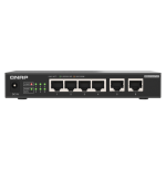 21181-QNAP QSW-2104-2T-R2 switch No administrado 10G Ethernet (100/1000/10000) Escritorio Negro