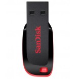 21218-Sandisk Cruzer Blade unidad flash USB 128 GB USB tipo A 2.0 Negro, Rojo