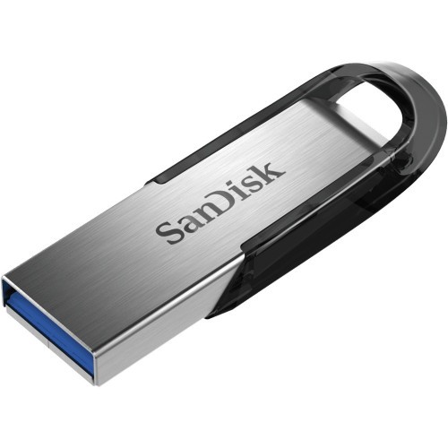 21222-SanDisk ULTRA FLAIR unidad flash USB 128 GB USB tipo A 3.2 Gen 1 (3.1 Gen 1) Negro, Plata