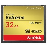 Sandisk 32GB Extreme memoria flash CompactFlash
