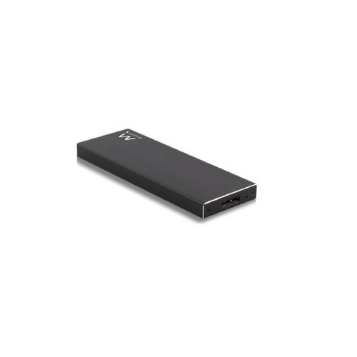 21275-Ewent EW7023 caja para disco duro externo Caja externa para unidad de estado solido (SSD) Negro