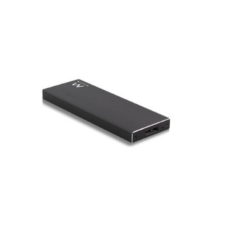 21275-Ewent EW7023 caja para disco duro externo Caja externa para unidad de estado solido (SSD) Negro