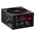NOX NXS650 unidad de fuente de alimentacion 650 W 20+4 pin ATX Negro, Rojo