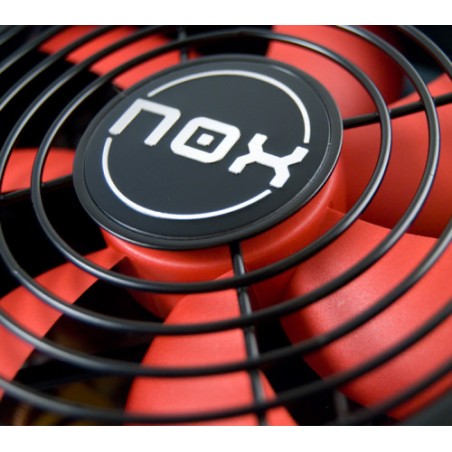 NOX NXS650 unidad de fuente de alimentacion 650 W 20+4 pin ATX Negro, Rojo