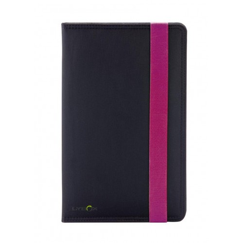 21334-Ziron LY015 funda para tablet 20,3 cm (8") Folio Negro, Purpura