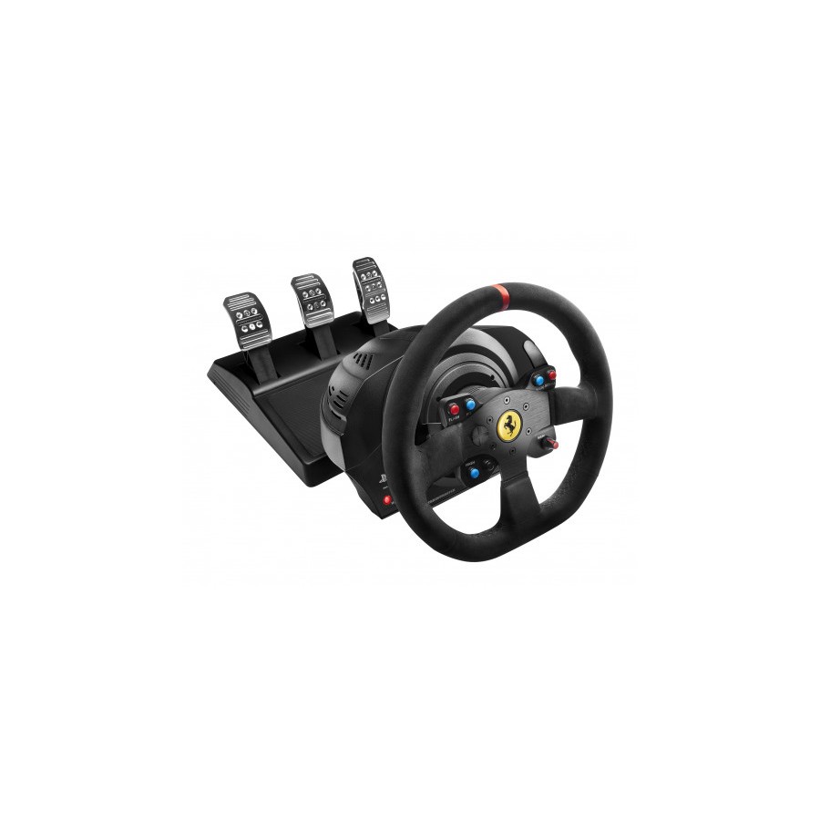 THRUSTMASTER VOLANTE + PEDALES T300 FERRARI INTEGRAL ALCANTARA EDITION PARA PS3/PS4/PC (4160652)