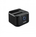 21400-TooQ DOCK STATION SATA 2.5/3.5 A USB 3.0 CLONE OTB NEGRO