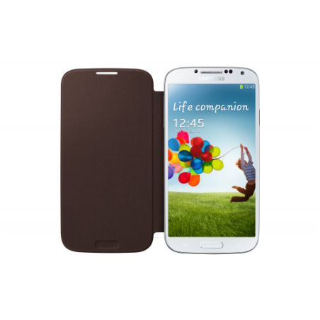 21407-Samsung EF-FI950B funda para telefono movil Libro Marron