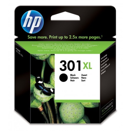 21419-CARTUCHO DE TINTA HP DESKJET 1050 2050 3050 NEGRO 301XL 8ML (CH563EE) HP301XL