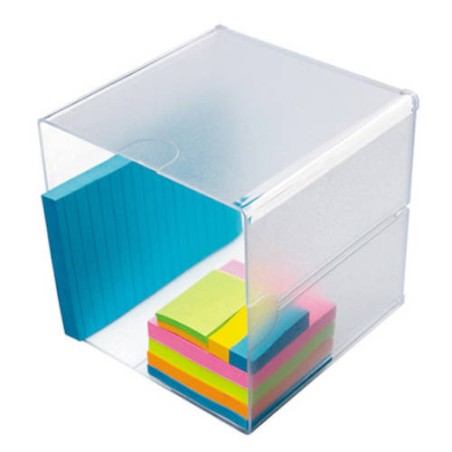 2142-ORGANIZADOR MODULAR HUECO TRANSPARENTE DEFLECTO 350401