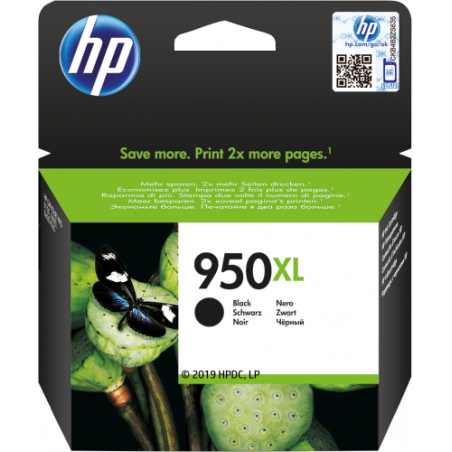 21441-CARTUCHO DE TINTA HP No 950XL NEGRO /OFFICEJET PRO 8100/8600  (CN045AE)