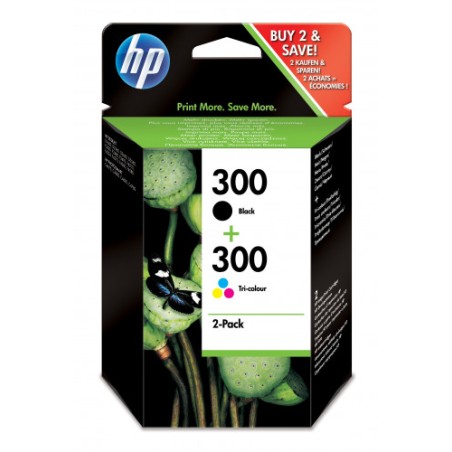 21458-CARTUCHO HP 3002-PACK BLACK/TRI-COLOR (CN637EE)