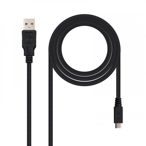 21487-Nanocable CABLE USB 2.0, TIPO A/M-MICRO USB B/M, 1.8 M