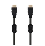 21547-Nanocable CABLE HDMI V1.4 (ALTA VELOCIDAD / HEC) CON FERRITA, A/M-A/M, 1.8 M