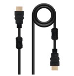 NANOCABLE CABLE HDMI V1.4 (ALTA VELOCIDAD / HEC) CON FERRITA, A/M-A/M, 3.0 M (10.15.1803)