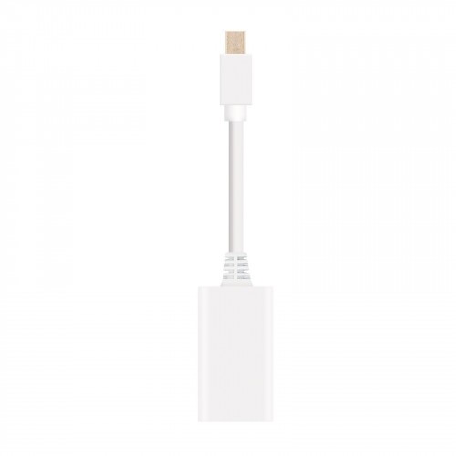 21558-Nanocable CONVERSOR MINI DP A HDMI MINI DP/M-HDMI/H BLANCO 15 CM