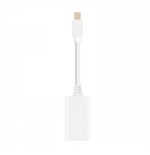 21558-Nanocable CONVERSOR MINI DP A HDMI MINI DP/M-HDMI/H BLANCO 15 CM