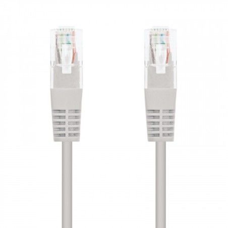 Nanocable CABLE RED LATIGUILLO RJ45 CAT.5E UTP AWG24, 30 CM