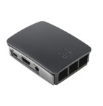 21603-RASPBERRY CAJA PARA RASPBERRY OFICIAL PI 3,  NEGRO, GRIS (9098138)