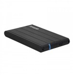 21607-TooQ CAJA HDD 2.5" SATA A USB 2.0/USB 3.0 NEGRA