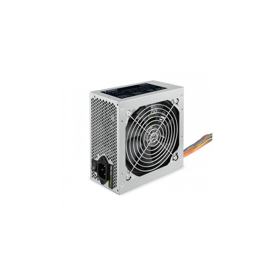 21627-TooQ TQEP-500SSE unidad de fuente de alimentacion 500 W 24-pin ATX ATX Plata