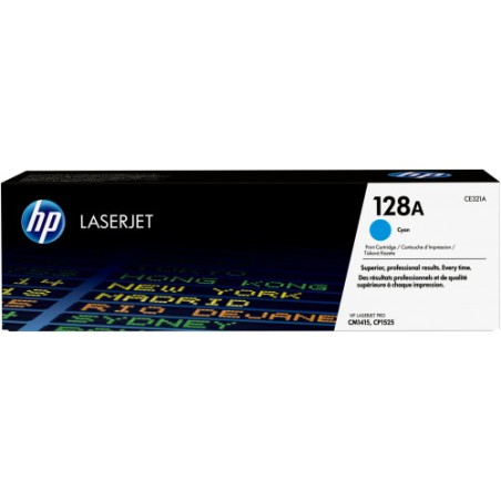 21664-HP 128A TONER HP128A CIAN (CE321A)