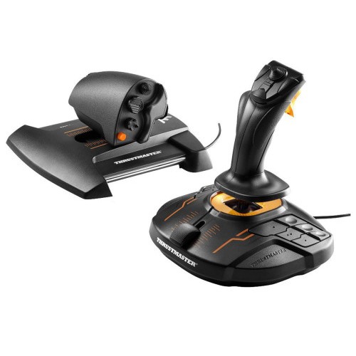 21685-Thrustmaster T-16000M FCS Hotas Negro, Naranja USB Palanca de mando Analogico/Digital MAC, PC