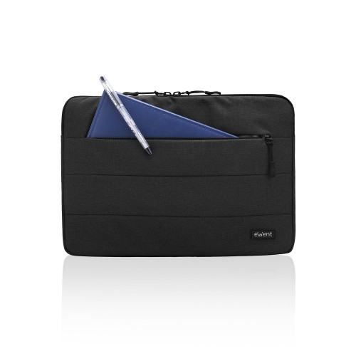 21699-Ewent City Sleeve maletines para portatil 39,6 cm (15.6") Funda Negro