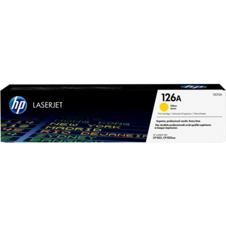HP 126A TONER HP126A AMARILLO (CE312A)