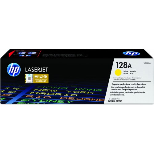 21786-HP 128A TONER HP128A AMARILLO (CE322A)