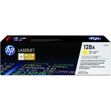 21786-HP 128A TONER HP128A AMARILLO (CE322A)