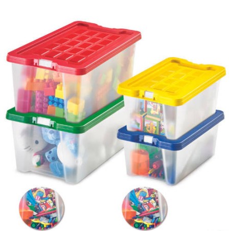 2179-CAJA MULTIUSO POLIPROPILENO FORMATO 4 LITROS 280X180X120 MM. PEQUENA FAIBO 882