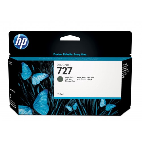 21809-HP Cartucho de tinta DesignJet 727 negro mate de 130 ml