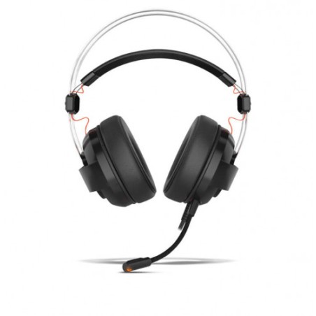 21829-Krom Kode Auriculares Diadema Negro