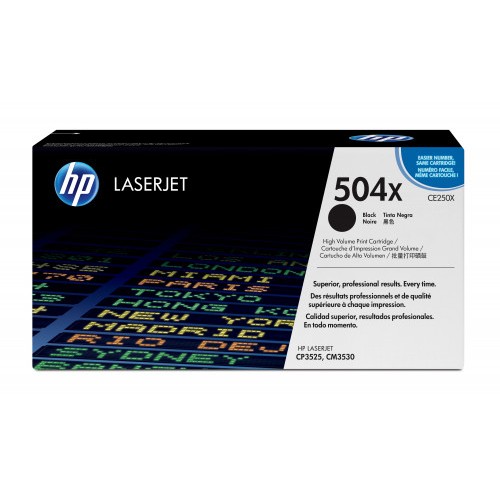 21851-HP 504X TONER HP504X NEGRO (CE250X)