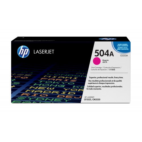 21854-HP 504A TONER HP504A MAGENTA (CE253A)