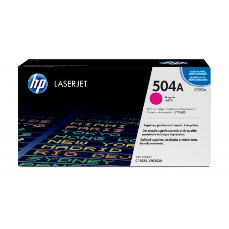 21854-HP 504A TONER HP504A MAGENTA (CE253A)