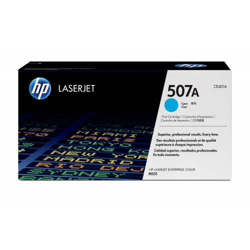 21855-HP 507A TONER HP507A CIAN (CE401A)