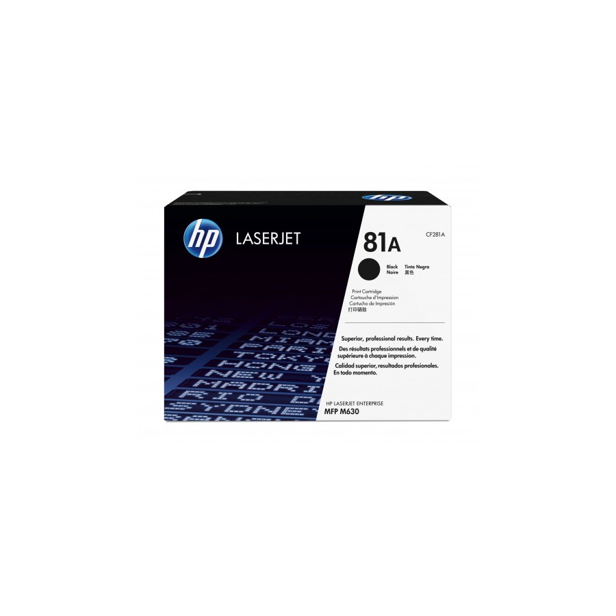 21856-HP 81A TONER HP81A NEGRO (CF281A)
