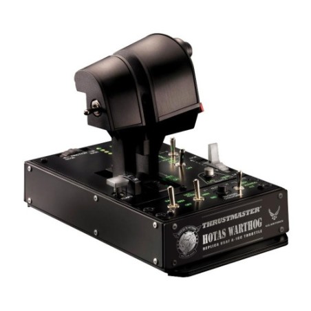 21871-Thrustmaster HOTAS Warthog Dual Throttles Negro USB Simulador de Vuelo PC