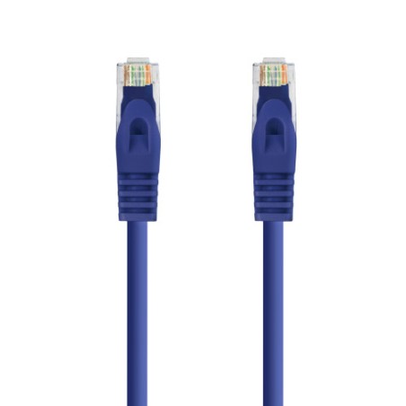 2188-Nanocable Cable de red latiguillo RJ45 LSZH Cat.6A UTP AWG24, Azul, 2.0m