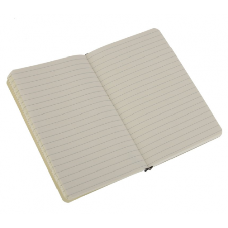 21912-LIBRETA CLASICA TAPA BLANDA NEGRA P (9X14CM) RAYADA MOLESKINE QP611