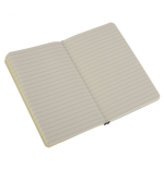 21912-LIBRETA CLASICA TAPA BLANDA NEGRA P (9X14CM) RAYADA MOLESKINE QP611